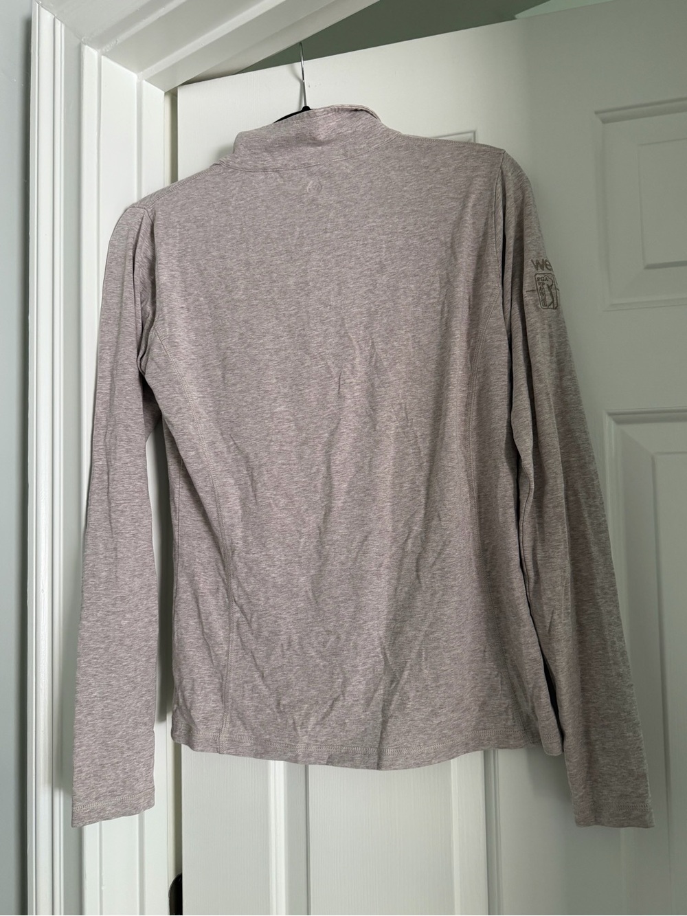 Women’s Long-Sleeve quarter zip in Gray by Tasc Performance